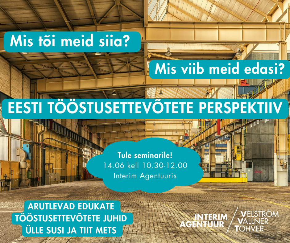 Infoseminar Tööstusettevõtetele